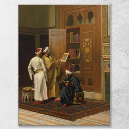 Gli Studiosi Ludwig Deutsch ldt38 quadro stampato su tela