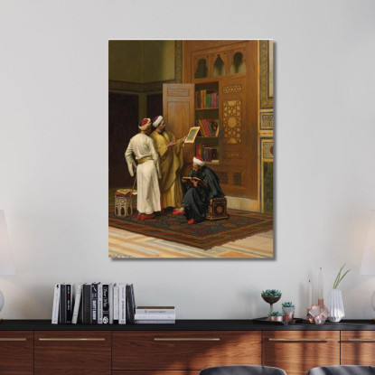 Gli Studiosi Ludwig Deutsch ldt38 quadro stampato su tela