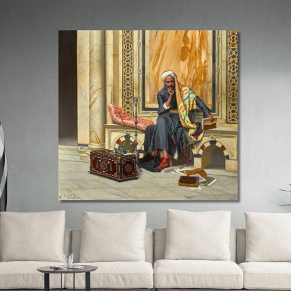Lo Scriba Ludwig Deutsch ldt40 quadro stampato su tela