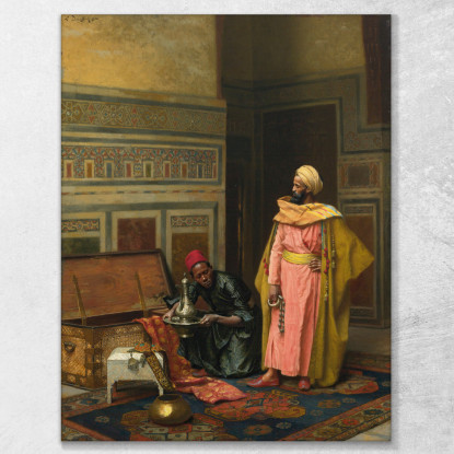 Lo Scrigno Del Tesoro Ludwig Deutsch ldt44 quadro stampato su tela