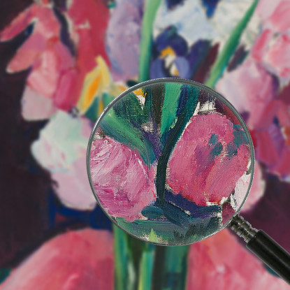 Fiori In Un Vaso Marsden Hartley mhr10 quadro stampato su tela