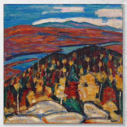 Paesaggio N. 26 Marsden Hartley mhr13 quadro stampato su tela