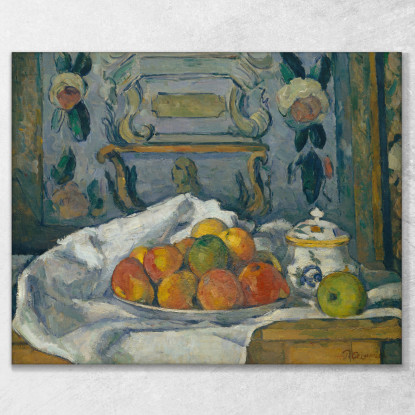 Piatto Di Mele Paul Cézanne pcz21 quadro stampato su tela