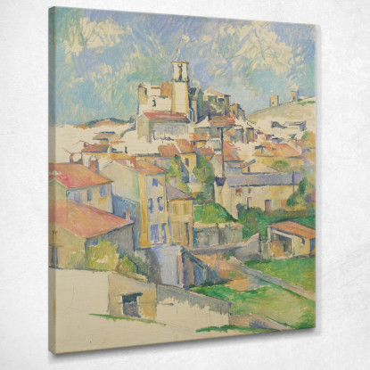 Gardanne Paul Cézanne pcz27 quadro stampato su tela