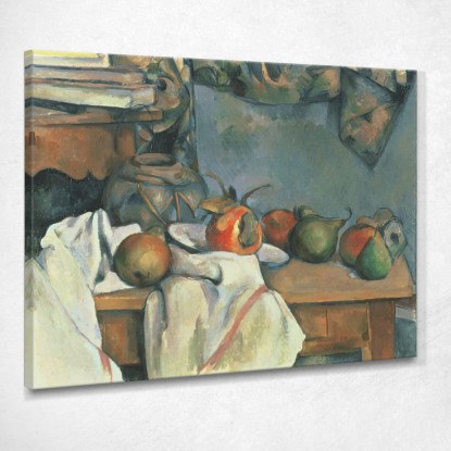 Pentola Di Zenzero Con Melograno E Pere Paul Cézanne pcz29 quadro stampato su tela