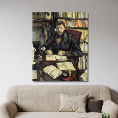Gustav Geoffroy Paul Cézanne pcz31 quadro stampato su tela