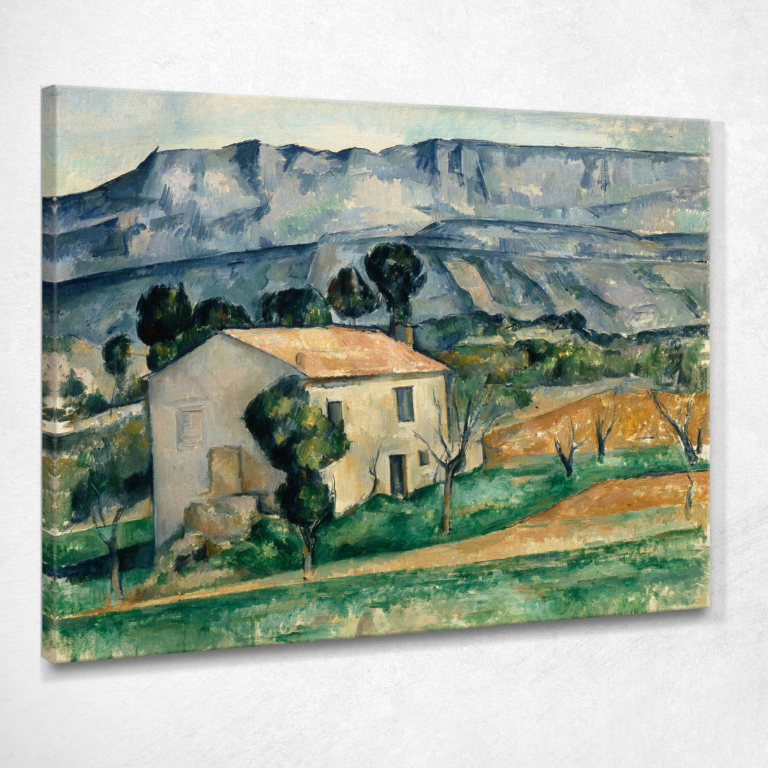Casa In Provenza Paul Cézanne pcz34 quadro stampato su tela