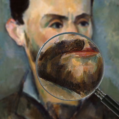 Giulio Peyron Paul Cézanne pcz37 quadro stampato su tela