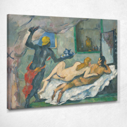 Pomeriggio A Napoli Paul Cézanne pcz46 quadro stampato su tela