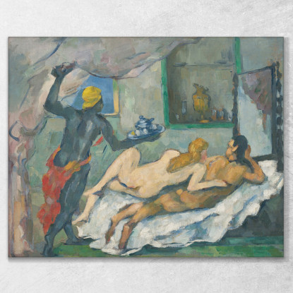 Pomeriggio A Napoli Paul Cézanne pcz46 quadro stampato su tela