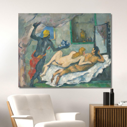 Pomeriggio A Napoli Paul Cézanne pcz46 quadro stampato su tela