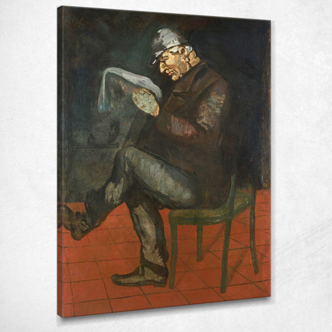 Il Padre Del Pittore Paul Cézanne pcz49 quadro stampato su tela