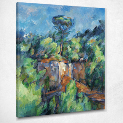Cava A Bibémus Paul Cézanne pcz79 quadro stampato su tela