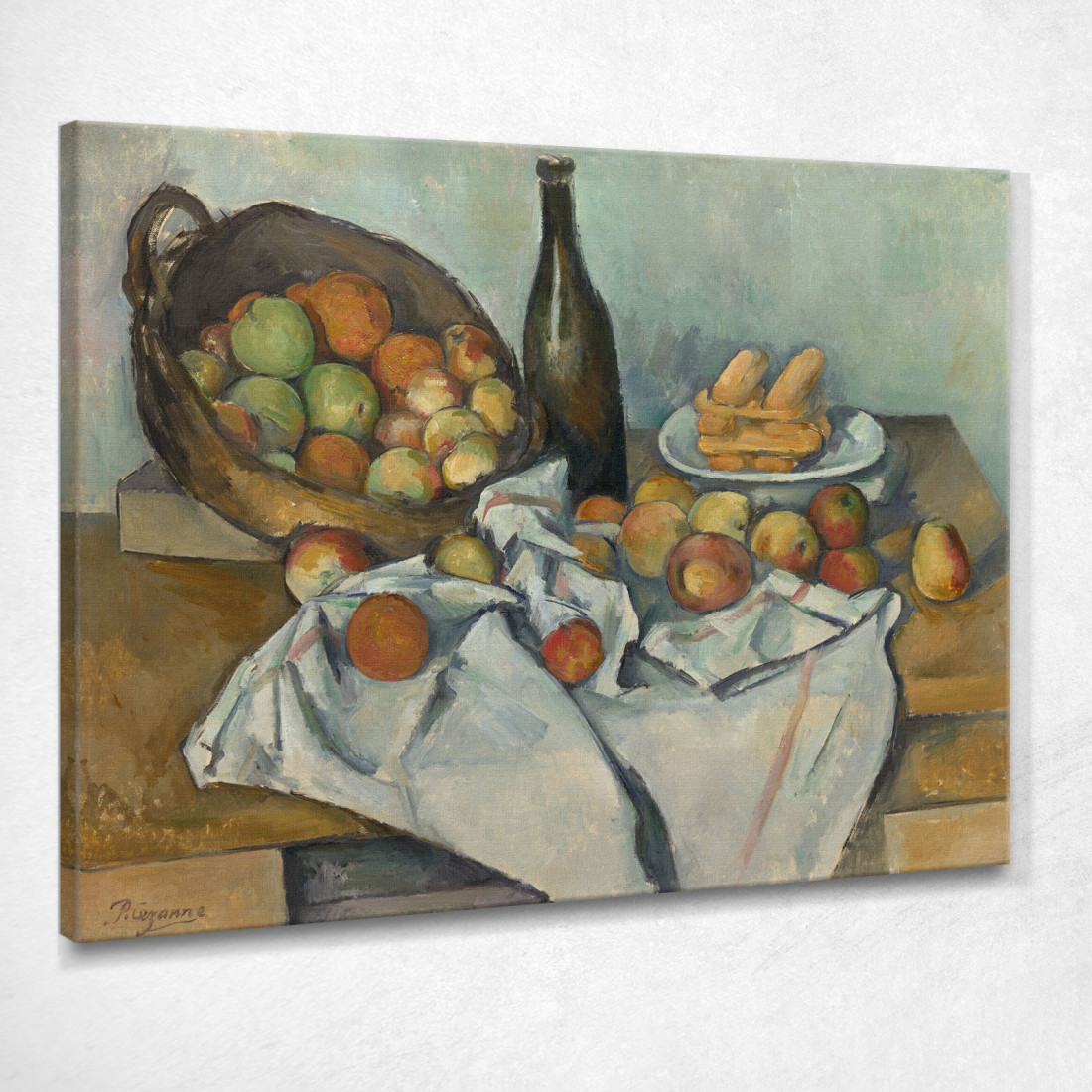 Il Cesto Di Mele Paul Cézanne pcz105 quadro stampato su tela