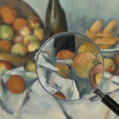 Il Cesto Di Mele Paul Cézanne pcz105 quadro stampato su tela