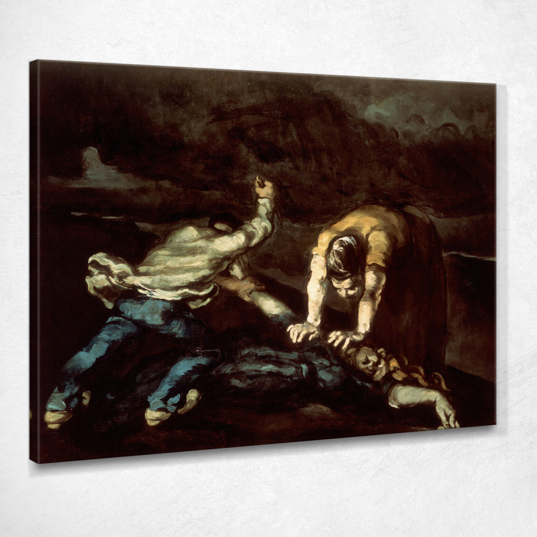 L'Omicidio Paul Cézanne pcz119 quadro stampato su tela