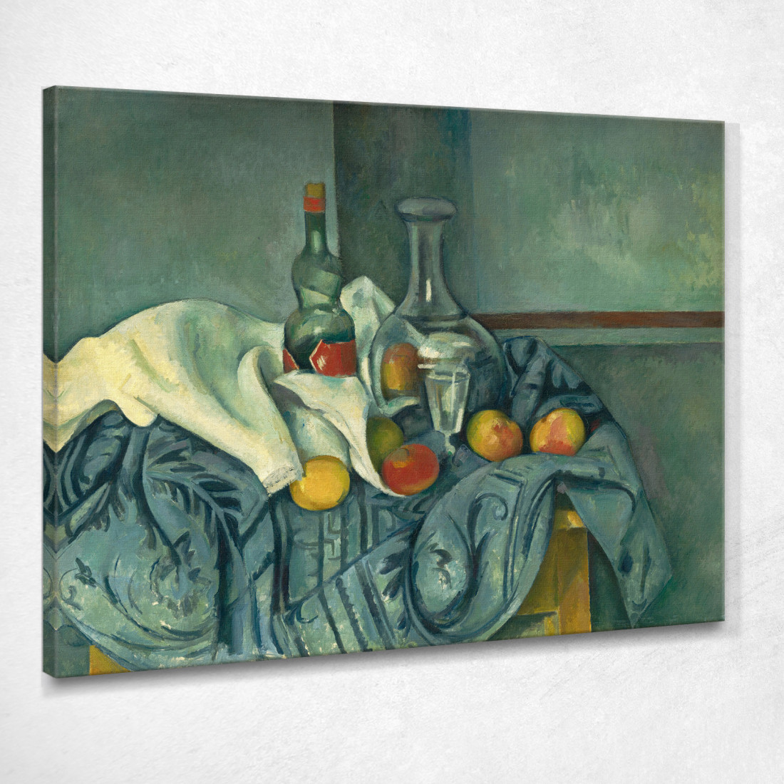 La Bottiglia Di Menta Piperita Paul Cézanne pcz121 quadro stampato su tela
