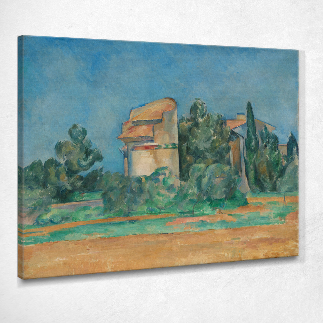 La Torre Dei Piccioni Al Bellevue Paul Cézanne pcz122 quadro stampato su tela