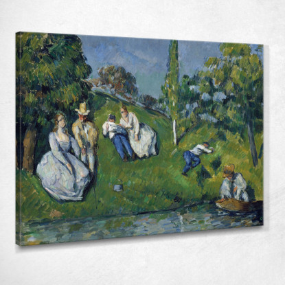 Lo Stagno Paul Cézanne pcz123 quadro stampato su tela