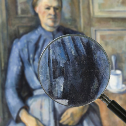 Donna Con Una Caffettiera Paul Cézanne pcz137 quadro stampato su tela
