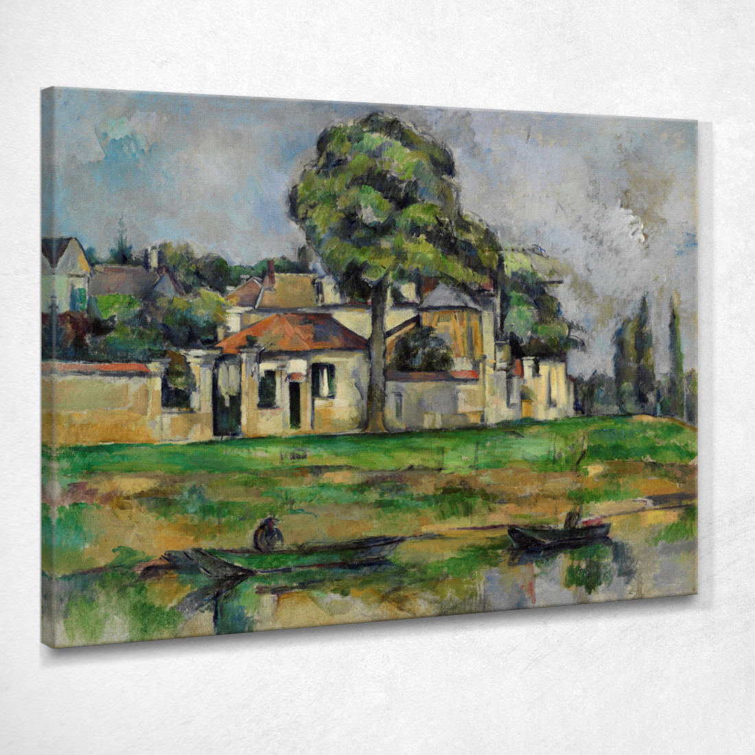 Rive Della Marna Paul Cézanne pcz144 quadro stampato su tela