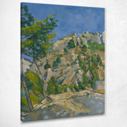 Fondo Del Burrone Paul Cézanne pcz151 quadro stampato su tela