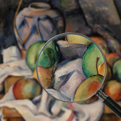Barattolo Di Zenzero Barattolo Di Zenzero Paul Cézanne pcz156 quadro stampato su tela