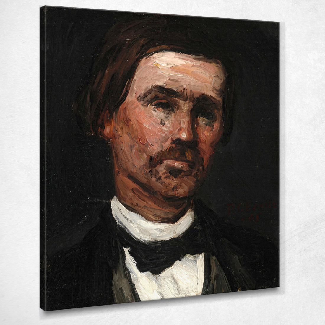 Testa Di Un Uomo Paul Cézanne pcz157 quadro stampato su tela