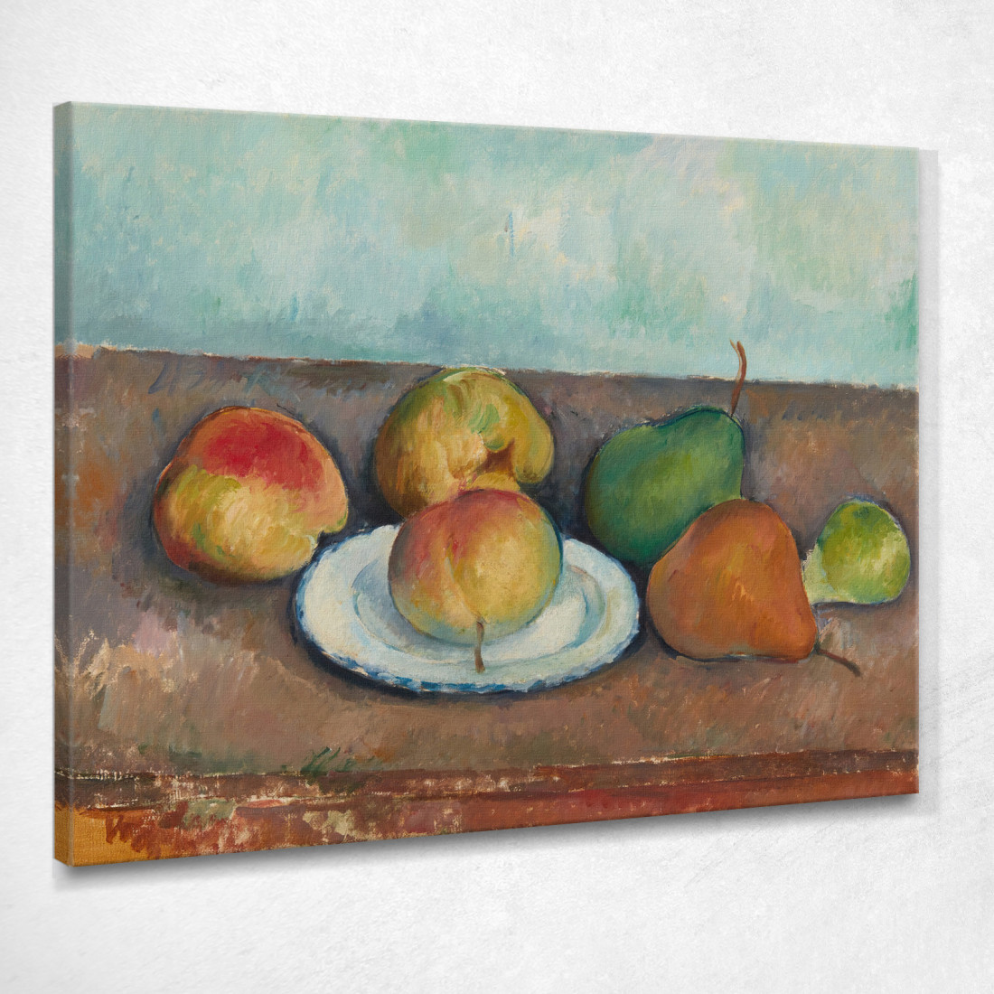 Natura Morta Di Mele E Pere Paul Cézanne pcz191 quadro stampato su tela