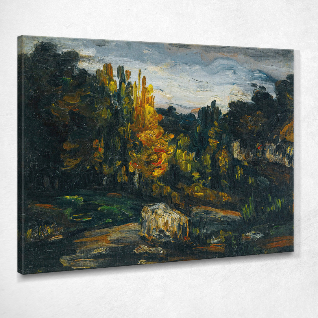 Paesaggio Paul Cézanne pcz193 quadro stampato su tela