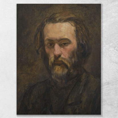 Ritratto Di Un Uomo Paul Cézanne pcz198 quadro stampato su tela