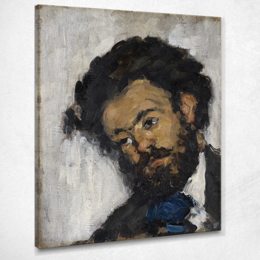 Ritratto Di Antoine-Fortuné Marion Paul Cézanne pcz199 quadro stampato su tela