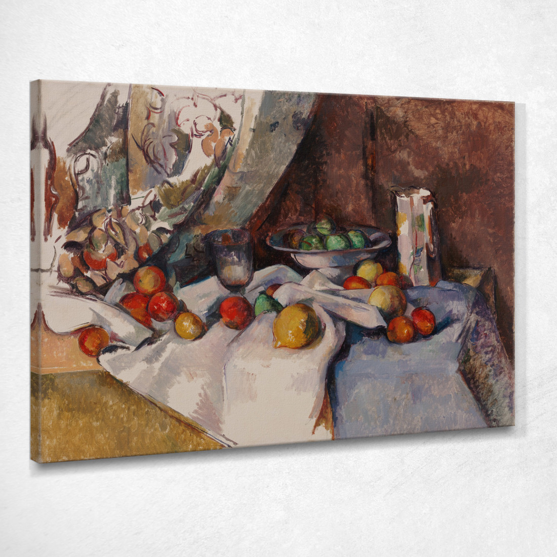 Natura Morta Con Mele 2 Paul Cézanne pcz211 quadro stampato su tela