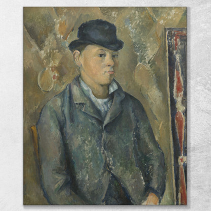 Il Figlio Dell'Artista Paul Cézanne pcz219 quadro stampato su tela