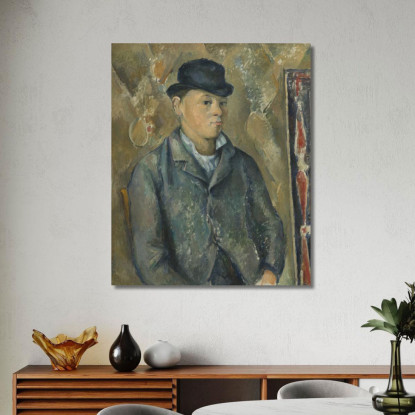 Il Figlio Dell'Artista Paul Cézanne pcz219 quadro stampato su tela