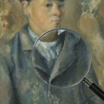 Il Figlio Dell'Artista Paul Cézanne pcz219 quadro stampato su tela