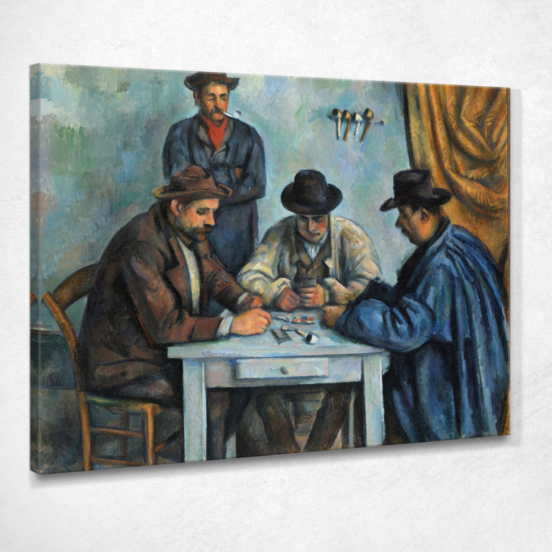 I Giocatori Di Carte Paul Cézanne pcz225 quadro stampato su tela