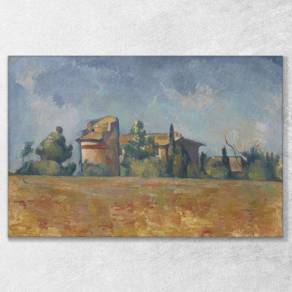 La Colombaia A Bellevue Paul Cézanne pcz226 quadro stampato su tela