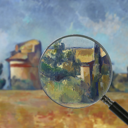 La Piccionaia Di Bellevue Paul Cézanne pcz231 quadro stampato su tela
