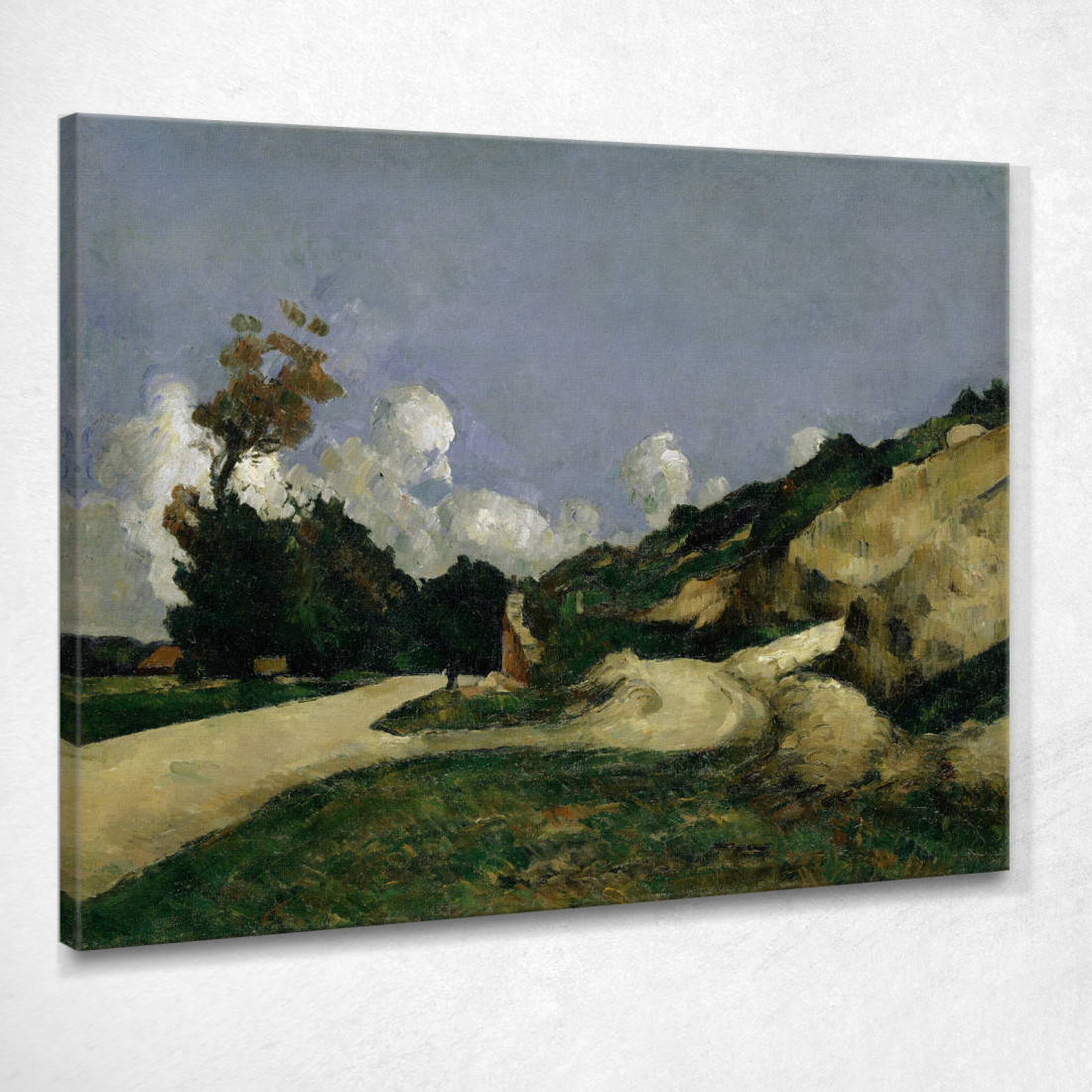 La Strada Paul Cézanne pcz233 quadro stampato su tela