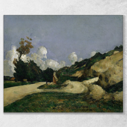 La Strada Paul Cézanne pcz233 quadro stampato su tela