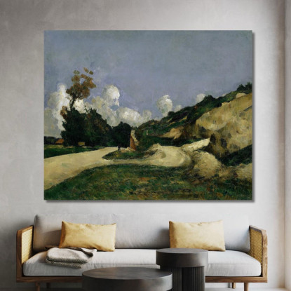 La Strada Paul Cézanne pcz233 quadro stampato su tela