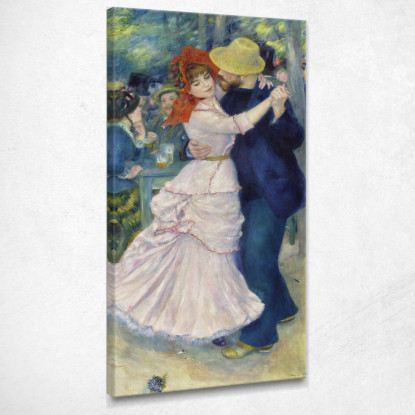 Danza A Bougival Pierre-Auguste Renoir par7 quadro stampato su tela