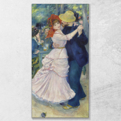 Danza A Bougival Pierre-Auguste Renoir par7 quadro stampato su tela