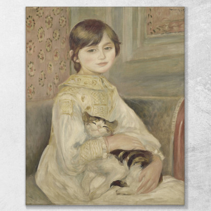 Giulia Manet Pierre-Auguste Renoir par11 quadro stampato su tela