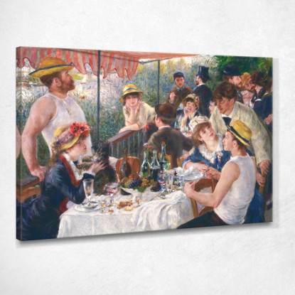 Pranzo Della Festa In Barca Pierre-Auguste Renoir par17 quadro stampato su tela