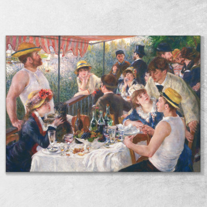 Pranzo Della Festa In Barca Pierre-Auguste Renoir par17 quadro stampato su tela