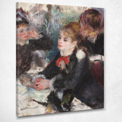 Dalla Modista 1878 Pierre-Auguste Renoir par36 quadro stampato su tela