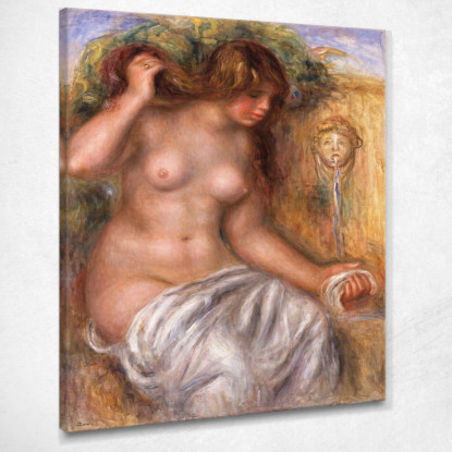 La Fonte 1910 Pierre-Auguste Renoir par44 quadro stampato su tela