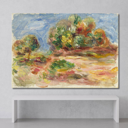 Paesaggio Di Cagnes Pierre-Auguste Renoir par63 quadro stampato su tela